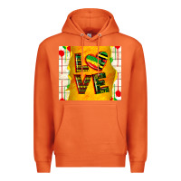 Carrot juneteenth love Premium Hoodie - TumblerDesignByShophia
