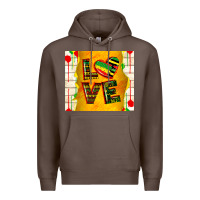 Coffee juneteenth love Premium Hoodie - TumblerDesignByShophia