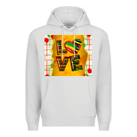 Dove Grey juneteenth love Premium Hoodie - TumblerDesignByShophia