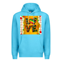 Ocean Blue juneteenth love Premium Hoodie - TumblerDesignByShophia