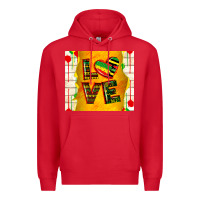 Red juneteenth love Premium Hoodie - TumblerDesignByShophia