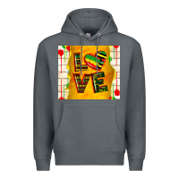 Rock juneteenth love Premium Hoodie - TumblerDesignByShophia