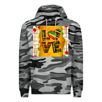 Slate Camo juneteenth love Premium Hoodie - TumblerDesignByShophia