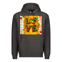 Smoke juneteenth love Premium Hoodie - TumblerDesignByShophia