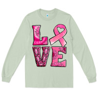Matcha Breast Cancer love Long Sleeve Tee - NancyCooperArtShop