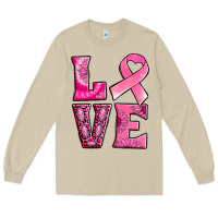 Mushroom Breast Cancer love Long Sleeve Tee - NancyCooperArtShop