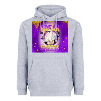Heather Grey Freak In The Sheets Heavyweight Hoodie - texasbilliewilder