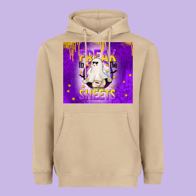 Freak In The Sheets Heavyweight Hoodie Designed By Texasbilliewilder