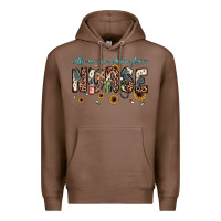 Chestnut nurse coffee scrubs rubber gloves Premium Hoodie - JahusDesignShop