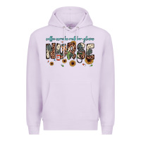Lilac nurse coffee scrubs rubber gloves Premium Hoodie - JahusDesignShop