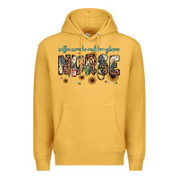 Mustard nurse coffee scrubs rubber gloves Premium Hoodie - JahusDesignShop