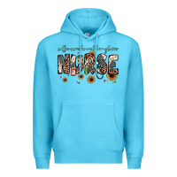 Ocean Blue nurse coffee scrubs rubber gloves Premium Hoodie - JahusDesignShop