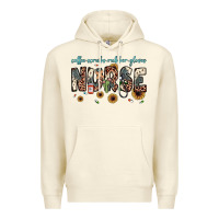 Sandshell nurse coffee scrubs rubber gloves Premium Hoodie - JahusDesignShop