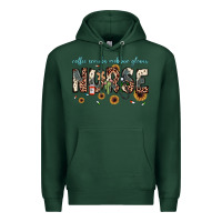 Sports Green nurse coffee scrubs rubber gloves Premium Hoodie - JahusDesignShop