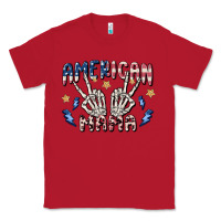 Red american mama Classic Tee - MaliasSmallBusiness