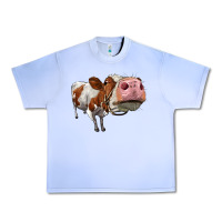 Grape Ice cute simmental cow Urban Heavy Tee - LillyAllenDesigns