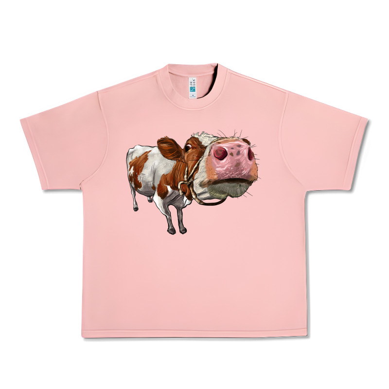 Cute Simmental Cow Urban Heavy Tee by LillyAllenDesigns | Teevron