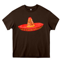 Chocolate Brown red sombrero fa element Heavy Core Tee - FaDigitalArtStudio