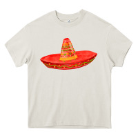 Cream red sombrero fa element Heavy Core Tee - FaDigitalArtStudio