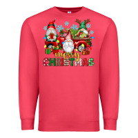 Cardinal merry christmas gnome truck Premium Sweatshirt - texasbilliewilder