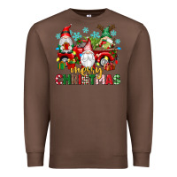 Chestnut merry christmas gnome truck Premium Sweatshirt - texasbilliewilder
