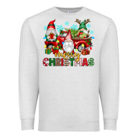 Oatmeal Heather merry christmas gnome truck Premium Sweatshirt - texasbilliewilder