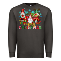Smoke merry christmas gnome truck Premium Sweatshirt - texasbilliewilder