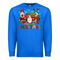 True Royal merry christmas gnome truck Premium Sweatshirt - texasbilliewilder