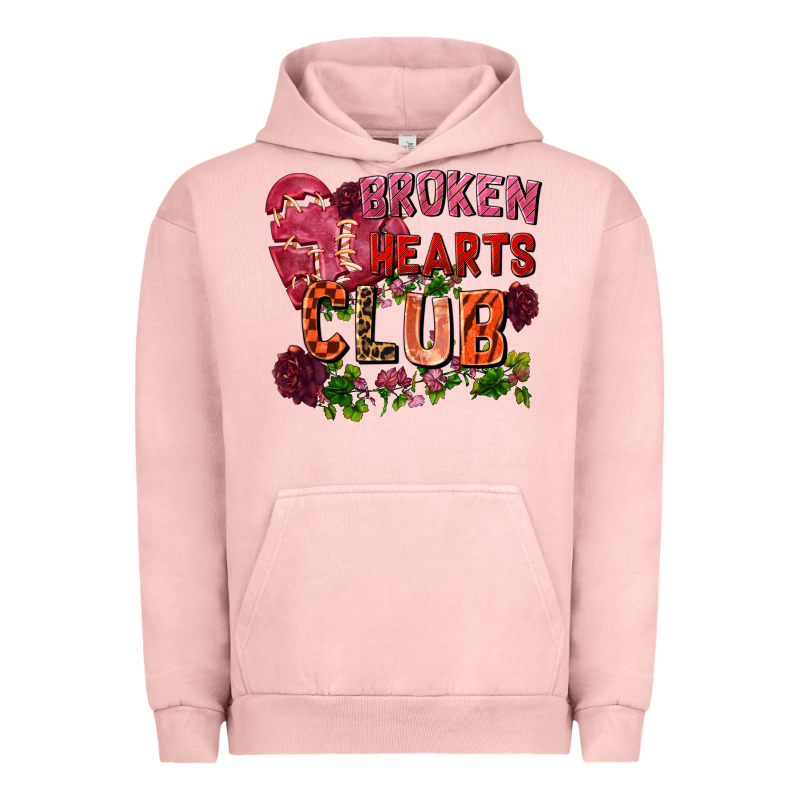 Broken Heart Club Urban Hoodie by FaDigitalArtStudio | Teevron