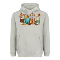 Moon Dust Thankful Coffee Cups Heavyweight Hoodie - texasbilliewilder
