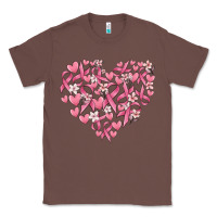Breast Cancer Awareness Heart Classic Tee | Teevron