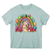 Arona Easter rainbow Bunny Easter Day Heavy Core Tee - Neo Western