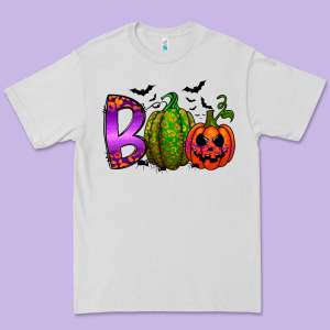 Boo Halloween Premium Tee Designed By Racoondesign