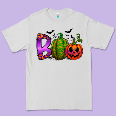 Boo Halloween Premium Tee Designed By Racoondesign