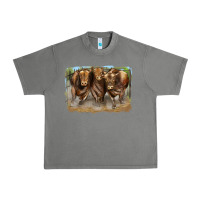 Tornado 3 red angus bulls Urban Heavy Tee - LillyAllenDesigns