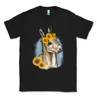 Black Sunflower Baby Donkey Classic Tee - RanaPortraitStore