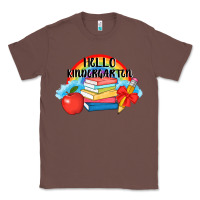 Chestnut back to school hello kindergarten 3200x2400 Classic Tee - AdoDesignShop