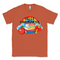 Copper back to school hello kindergarten 3200x2400 Classic Tee - AdoDesignShop