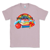 Lilac back to school hello kindergarten 3200x2400 Classic Tee - AdoDesignShop
