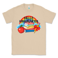 Mushroom back to school hello kindergarten 3200x2400 Classic Tee - AdoDesignShop