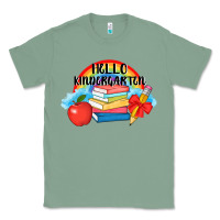 Sage back to school hello kindergarten 3200x2400 Classic Tee - AdoDesignShop
