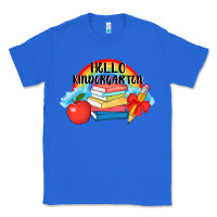 True Royal back to school hello kindergarten 3200x2400 Classic Tee - AdoDesignShop