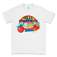 Back To School Hello Kindergarten 3200x2400 Classic Tee | Teevron