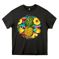 Asphalt pineapple leopard Heavy Core Tee - BarkalooDesign