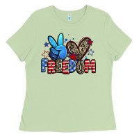 Matcha peace love freedom Ladies Tee - Zillion Design Studio