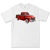 White western red truck right 34 view 1 Premium Tee - FaDigitalArtStudio