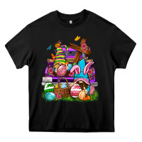 Black Easter gnomies truck Easter Day Heavy Core Tee - Neo Western