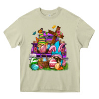 Mossy Easter gnomies truck Easter Day Heavy Core Tee - Neo Western
