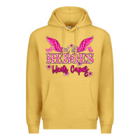 Antique Gold Not all heroes wear capes Cancer Awareness Premium Hoodie - HowdyJamesFarm