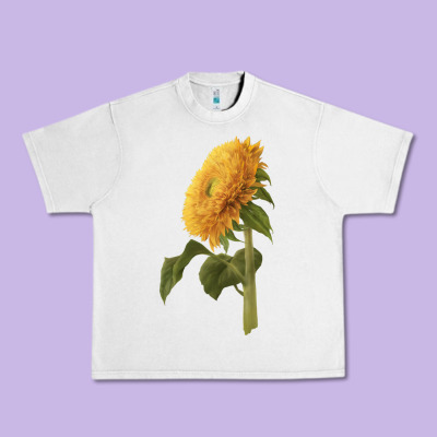Teddy Bear Sunflower Urban Heavy Tee Designed By Lillyallendesigns